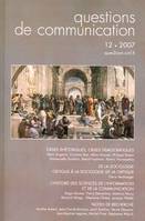 Questions de communication, n°12/2007