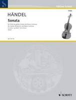Sonata Sol majeur, viola (viola da gamba) and harpsichord (piano).