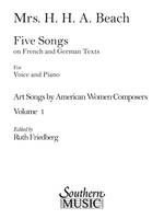 Five Songs On French And German Texts