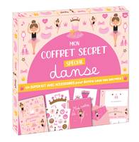 Mon coffret secret spécial danse, kit papeterie