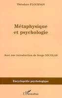 Métaphysique et psychologie