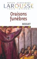 Oraisons funèbres, éloquence sacrée