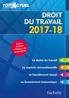 Top'Actuel Droit Du Travail 2017-2018