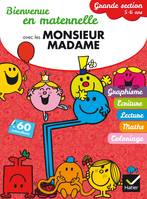 Bienvenue en maternelle grande section avec les Monsieur Madame