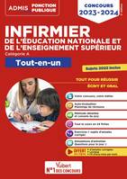 Concours Infirmier de l'Éducation nationale et de l'Enseignement supérieur - Tout-en-un, Concours 2023-2024