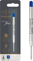 Parker recharges pour stylo bille | pointe moyenne | encre bleue