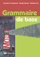 GRAMMAIRE DE BASE