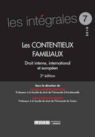 LES CONTENTIEUX FAMILIAUX - 2EME EDITION - DROIT I