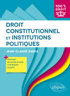 DROIT CONSTITUTIONNEL ET INSTITUTIONS POLITIQUES 100% DROIT