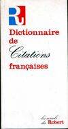 Dictionnaire des citations françaises