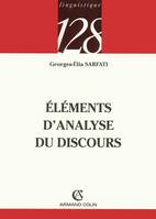 Éléments d'analyse du discours