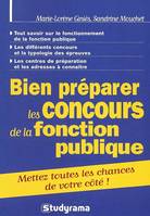 Bien préparer les concours de la fonction publique