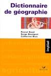 Dictionnaire de géographie