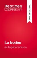 La lección, de Eugène Ionesco