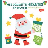 Mes gommettes géantes en mousse Père Noël clin d'oeil (couverture verte)