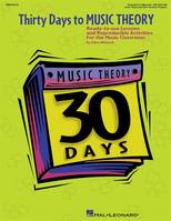 Thirty Days to Music Theory Classroom Resource, Ready-To-Use Lessons and Reproducible Activities