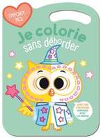 Le hibou Je colorie sans déborder