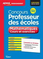 CONCOURS PROFESSEUR DES ECOLES MATHEMATIQUES, épreuve écrite