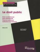 Le droit public 2013