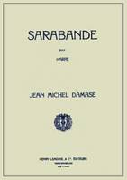 Sarabande Op.8, Harpe