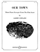 Our Town, Three piano excerpts from the film score. piano.