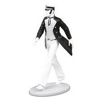 FIGURINE RESINE CORTO NOIR ET BLANC