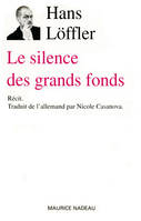 Le silence des grands fonds, récit