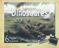 MONDE DES DINOSAURES (LE), 6 puzzles, 24 pièces