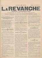 La Revanche. Journal d'informations. Villefranche de Rouergue