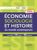 Économie, sociologie et histoire du monde contemporain, Tout le programme ecg1 et ecg2