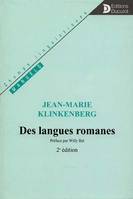 Des langues romanes, Introduction aux études de linguistique romane