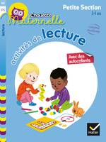 Activités de lecture, maternelle petite section, 3-4 ans / cycle 1 : nouveaux programmes