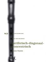 Periferisch - Diagonal - Concentrisch, 4 recorders (AATT). Partition d'exécution.