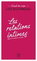 Écoute ton corps, Les relations intimes, Les relations intimes