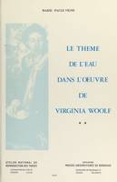 Le thème de l'eau dans l'œuvre de Virginia Woolf (2)