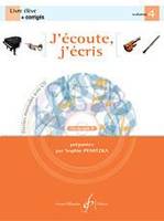 J'écoute, j'écris Vol. 4, Dictées musicales