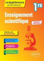 Enseignement scientifique - Première - Nouveaux programmes