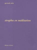 Strophes en méditation