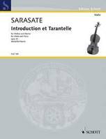 Introduction et Tarantelle, op. 43. violin and piano.