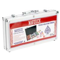 Poker - Mallette 300 jetons + 2 jeux de 54 cartes