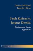 Sarah Kofman et Jacques Derrida, Croisements, écarts, différences