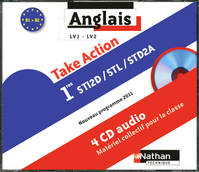4 CD audio - Anglais - Take Action - 1res STI2D-STL-STD2A CD audio collectifs Audio