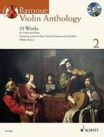 Baroque Violin Anthology, 29 Works. Vol. 2. violin.