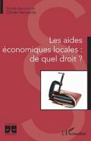 Les aides économiques locales, De quel droit ?