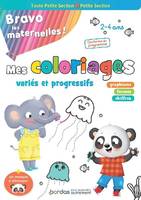 Bravo les maternelles - Mes coloriages - Animaux mignons - Toute Petite section et Petite section