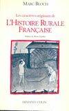 Les caractères originaux de l'histoire rurale française