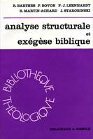 Analyse structurale et exégèse biblique, Essais d'interprétation