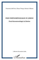 Post-phénoménologie in limine, Post-fenomenologia in limine