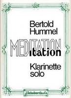 Meditation, op. 77b. clarinet (or bassclarinet).