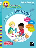 Activités de français, maternelle petite section, 3-4 ans / cycle 1 : nouveaux programmes